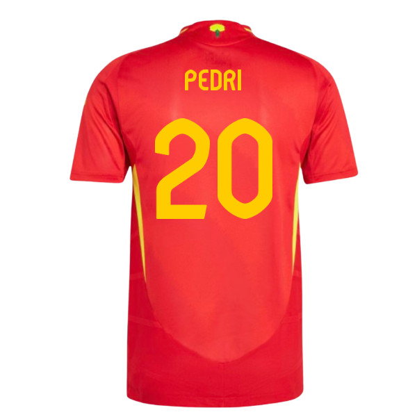 2024-2025 Spain Authentic Home Shirt (Pedri 20)-PitchVibe Kits